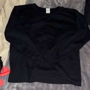 Hanes Men's Classic Black Crewneck Sweater